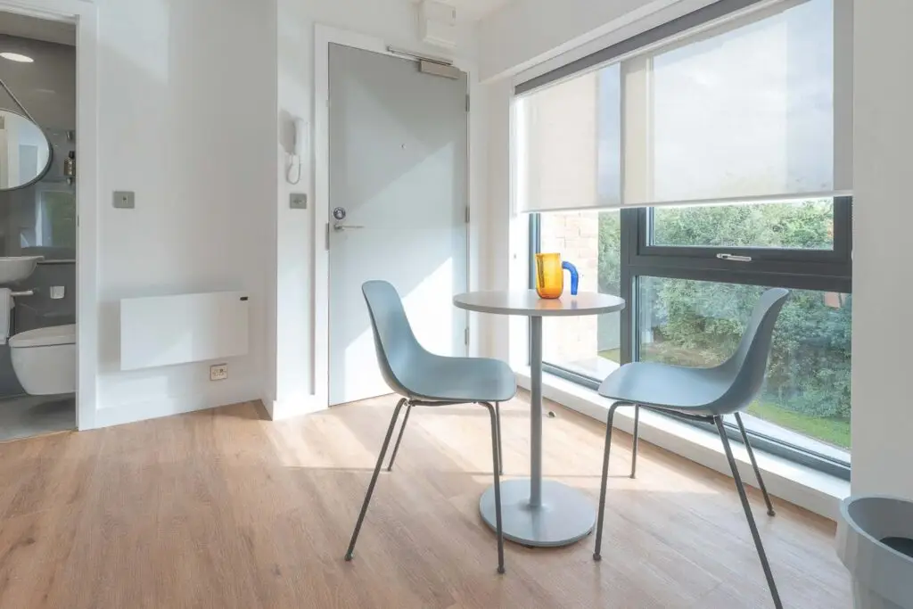 Commercial Photographer Bristol Interior shot of a student complex. Interior and architecture photographer Bristol